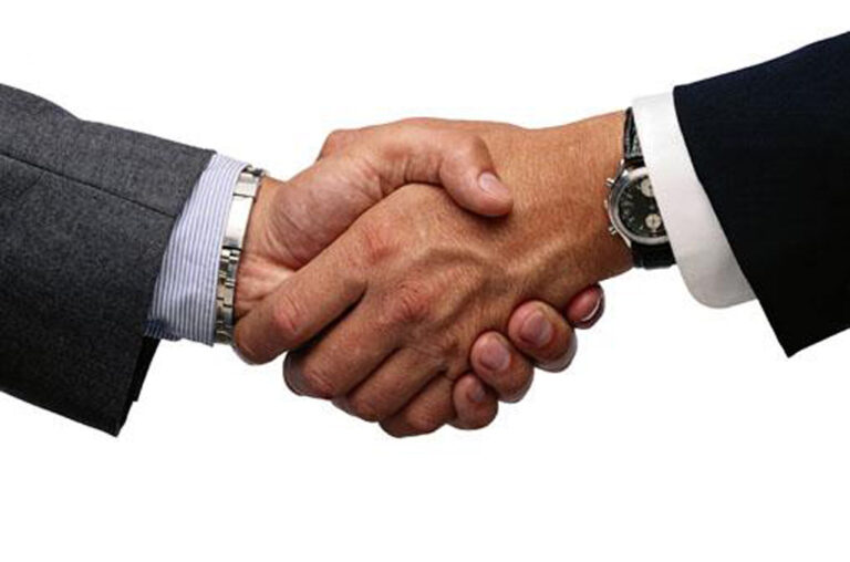 Hand-shake