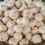 garlic in a basket